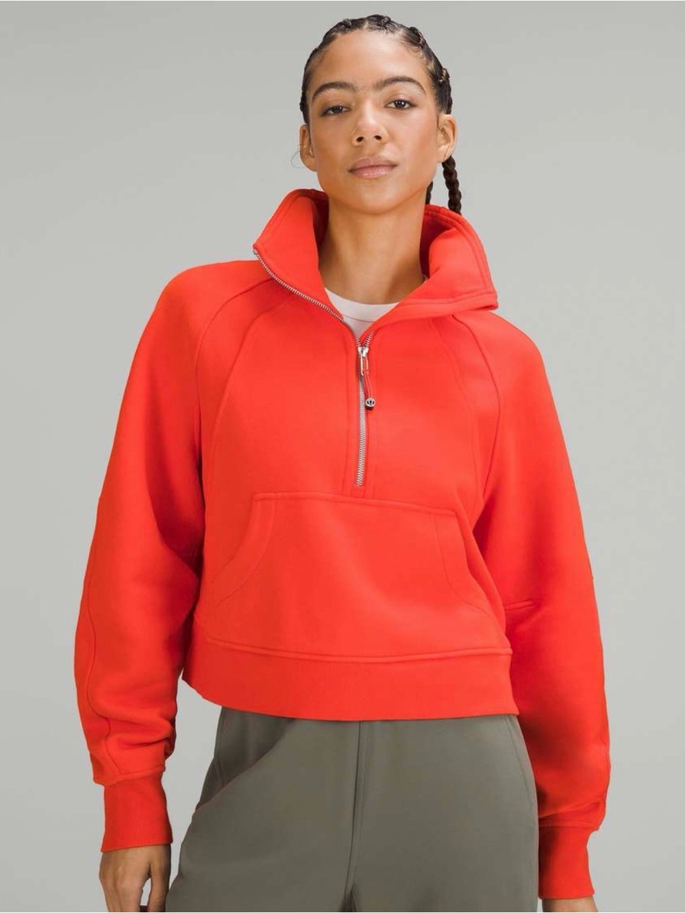 NWT Lululemon Scuba Oversized Funnel Neck Half Zip